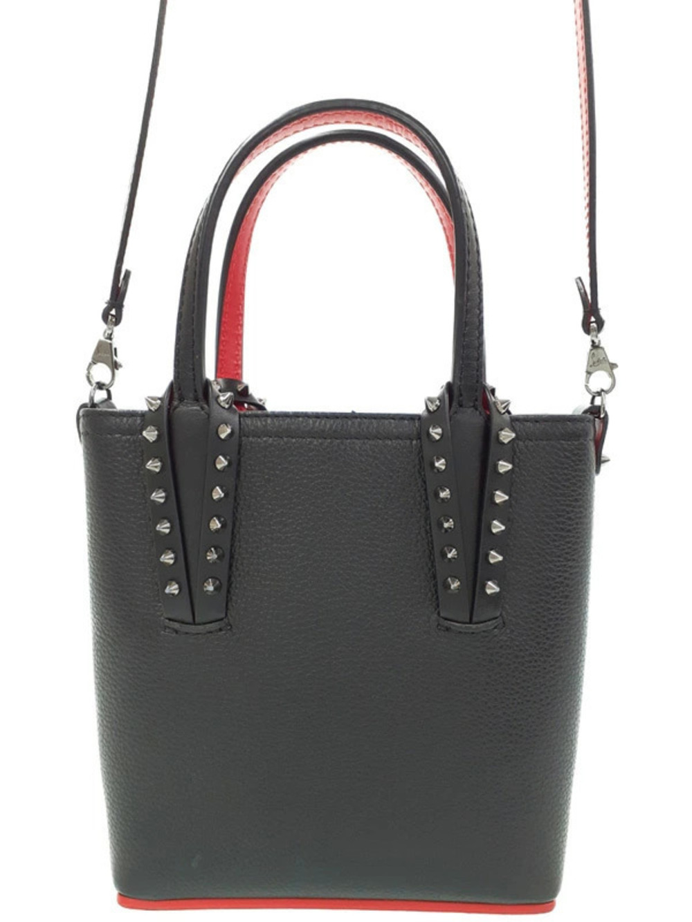 Christian Louboutin CABATA Handbag Studded Black
